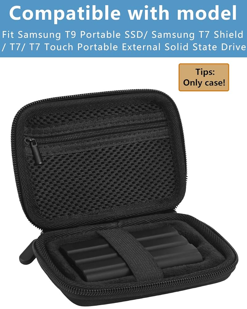 Samsung Portable SSD T7 Touch 専用ケース付き Amazon.com: ProCase Samsung T7 / T7 Touch Portable SSD